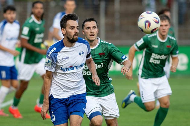 Football, Bavarian Regional League, 1. FC Schweinfurt 05 v FV Illertissen