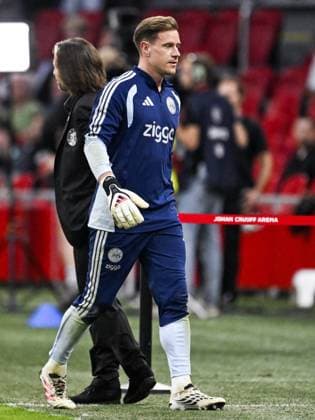 AMSTERDAM - Ajax goalkeeper Marc ter Stegen ahead of the Dutch Eredivisie match between Ajax and Willem II at the Johan Cruijff ArenA on September 15, 2026 in Amsterdam, the Netherlands. OLAF KRAAK ANP Eredivisie 2026 27 xVIxANPxSportx xxANPxIVx 568732609 originalFilename: 568732609.jpg