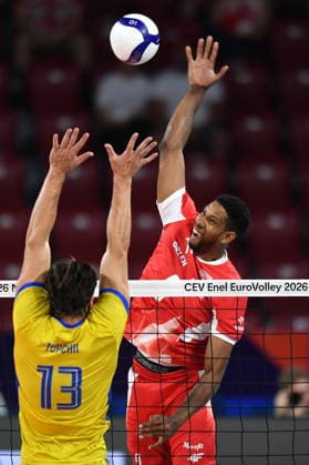 2026.09.15 Sofia siatkowka Mistrzostwa Europy w siatkowce mezczyzn Polska - Ukraina N z Wilfredo Leon Venero Foto Lukasz Laskowski PressFocus 2026.09.15 Sofia CEV Enel EuroVolley Men 2026 Poland vs Ukraine Wilfredo Leon Venero Credit: Lukasz Laskowski PressFocus NEWSPIX.PL --- newspix.pl POLAND OUT! 