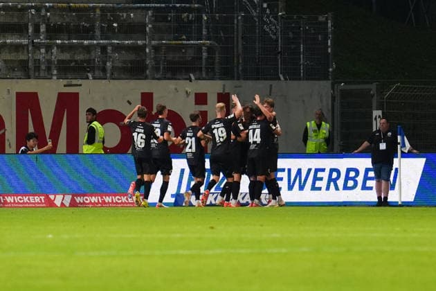 German Soccer, 3rd Division, Matchday 6, Hänsch Arena, Emslandstadion, Emsland District, Lower Saxony, Midweek Match, SV Meppen vs. Viktoria Köln; Goal by Tim Kloss (Viktoria Köln); 18–0–2 Copyright: xMichelxWittex