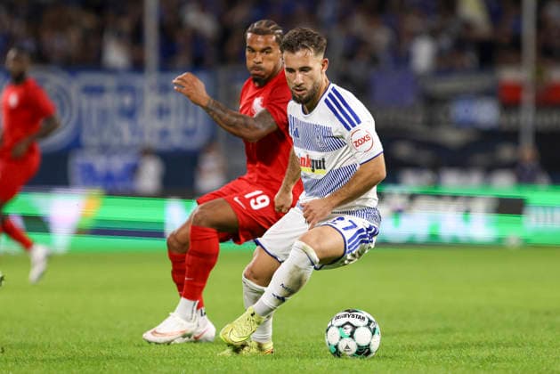 Can Coskun of MSV Duisburg in action, on the ball, making a solo move during the 3. Liga match between MSV Duisburg and TSV Havelse at Schauinsland Reisen Arena on September 15, 2026, in Duisburg, Germany. Photo by Oliver Kaelke, DeFodi Images. Can Coskun of MSV Duisburg controls the ball during the 3. Liga match between MSV Duisburg and TSV Havelse at Schauinsland Reisen Arena on September 15, 2026 in Duisburg, Germany. Photo by Oliver Kaelke, DeFodi Images. DFB and DFL regulations prohibit any use of photographs as image sequences and or quasi-video. Photo by Oliver Kaelke, DeFodi Images.