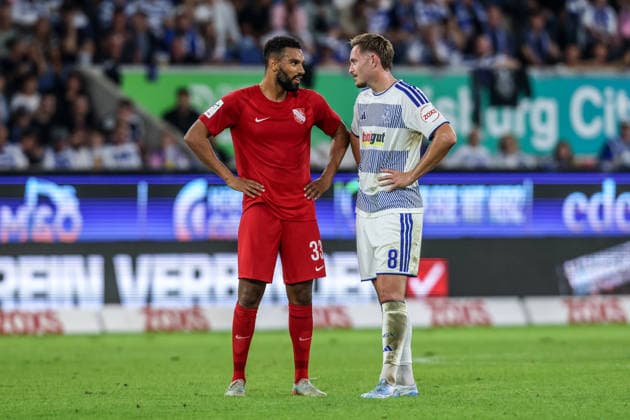 Sports, Soccer, 3rd Division, 2026–2027 Season, Matchday 6: MSV Duisburg vs. TSV Havelse, September 15, 2026, Schauinsland Reisen Arena, Jesse Tugbenyo 33, Havelse, Aljaz Casar, MSV Duisburg, 8 Duisburg, Schauinsland Reisen Arena, North Rhine-Westphalia, Germany
