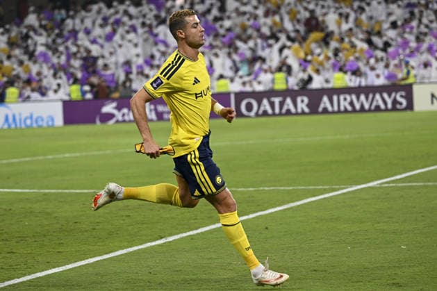 Al Ain v Al-Nassr - AFC Champions League AL AIN, UNITED ARAB EMIRATES - SEPTEMBER 15: Al-Nassr s Cristiano Ronaldo in action during the AFC Champions League match between Al Ain and Al-Nassr at Hazza Bin Zayed Stadium in Al Ain, United Arab Emirates, on September 15, 2026. Hassan al Raisi Anadolu Abu Dhabi United Arab Emirates. Editorial use only. Please get in touch for any other usage.  Copyright: x2026xAnadoluxHassanxalxRaisix