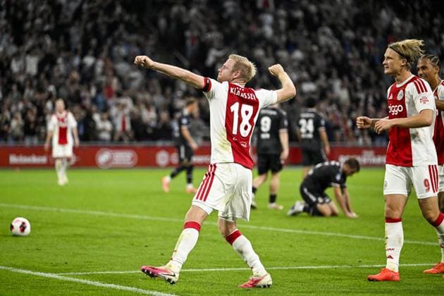 AMSTERDAM - Davy Klaassen of Ajax celebrates the 1-0 during the Dutch Eredivisie match between Ajax and Willem II at the Johan Cruijff ArenA on September 15, 2026 in Amsterdam, the Netherlands. OLAF KRAAK ANP Eredivisie 2026 27 xVIxANPxSportx xxANPxIVx 568736270 originalFilename: 568736270.jpg