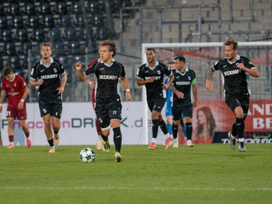 Mika Clausen, SC Verl, 21 on the ball, GER, Soccer, SG Sonnenhof Grossaspach vs. SC Verl, 3rd League, Matchday 6, Aspach, 2026–2027 season, September 15, 2026 GER, Soccer, SG Sonnenhof Grossaspach vs. SC Verl, 3rd Division, Matchday 6, 2026–2027 Season, September 15, 2026 Aspach Copyright: xCarstenxSchweringx EP_CSG
