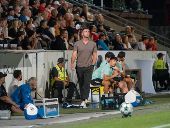 Coach Orest Shala of SC Verl Looks Ahead GER, Soccer, SG Sonnenhof Grossaspach vs. SC Verl, 3rd Division, Matchday 6, Aspach, 2026–2027 Season, September 15, 2026 GER, Soccer, SG Sonnenhof Grossaspach vs. SC Verl, 3rd Division, Matchday 6, 2026–2027 season, September 15, 2026 Aspach Copyright: xCarstenxSchweringx EP_CSG