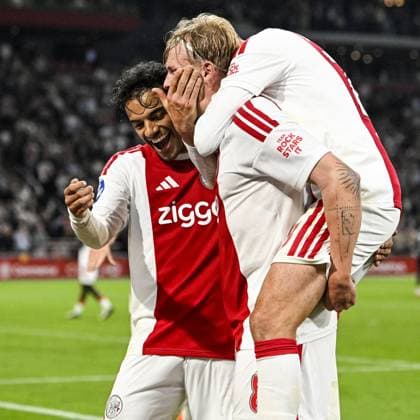AMSTERDAM - Julian Brandt of Ajax celebrates the 2-0 during the Dutch Eredivisie match between Ajax and Willem II at the Johan Cruijff ArenA on September 15, 2026, in Amsterdam, the Netherlands. OLAF KRAAK ANP Eredivisie 2026 27 xVIxANPxSportx xxANPxIVx 568736994 originalFilename: 568736994.jpg