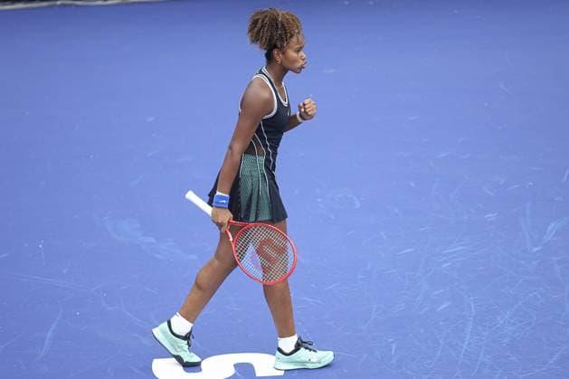 RECORD DATE NOT STATED Teodora Kostovic and Victoria Luiza Barros face off at the SP Open. Sao Paulo (SP), 09 15 2026 Tennis SP Open Serbian Teodora Kostovic faces Brazilian Victoria Luiza Barros this Tuesday (15), in the first round of singles at the SP Open, on the central court, at Villa-Lobos Park, in Sao Paulo. Serbian Teodora Kostovic wins by 2 sets to 0 with partial scores of 6 2 and 6 4.(Foto: Leco Viana Thenews2 imago images) SPO  Copyright: xLecoxVianax