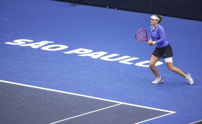 RECORD DATE NOT STATED Teodora Kostovic and Victoria Luiza Barros face off at the SP Open. Sao Paulo (SP), 09 15 2026 Tennis SP Open Serbian Teodora Kostovic faces Brazilian Victoria Luiza Barros this Tuesday (15), in the first round of singles at the SP Open, on the central court, at Villa-Lobos Park, in Sao Paulo. Serbian Teodora Kostovic wins by 2 sets to 0 with partial scores of 6 2 and 6 4.(Foto: Leco Viana Thenews2 imago images) SPO  Copyright: xLecoxVianax