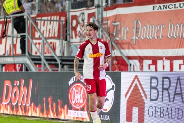 September 15, 2026, Soccer, GER, Season, 3rd Division, 2026–2027 Season, Matchday 6, SSV Jahn Regensburg vs. Fortuna Düsseldorf, Adrian Fein, Regensburg. DFL regulations prohibit any use of photographs as image sequences and or quasi-video.