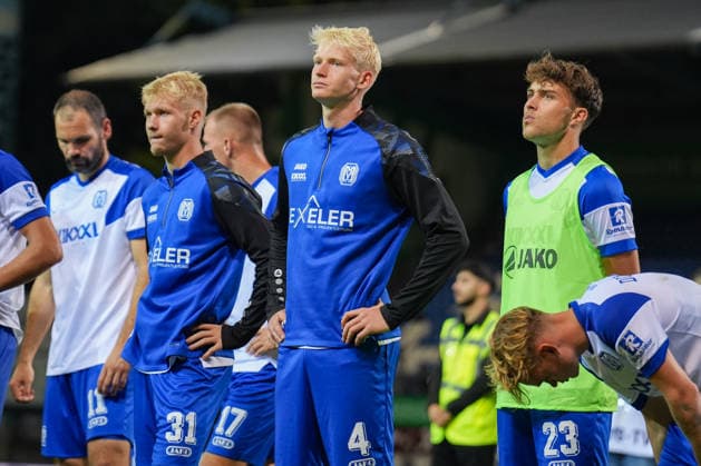 German Soccer, 3rd Division, Matchday 6, Hänsch Arena, Emslandstadion, Emsland District, Lower Saxony, Midweek Match, SV Meppen vs. Viktoria Köln: Disappointed Faces Copyright: xMichelxWittex