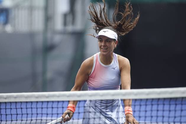 RECORD DATE NOT STATED Lucrezia Stefanini and Nadia Podoroska face off at the SP Open in Brazil. Sao Paulo (SP), 09 15 2026 Tennis SP Open Italian Lucrezia Stefanini faces Argentinian Nadia Podoroska this Tuesday (15), at the SP Open tennis tournament, on court 1 of Villa-Lobos Park, in Sao Paulo. Argentinian tennis player Nadia Podoroska wins by 2 sets to 0 with a partial score of 6 3 and 6 4(Foto: Leco Viana Thenews2 imago images) SPO  Copyright: xLecoxVianax