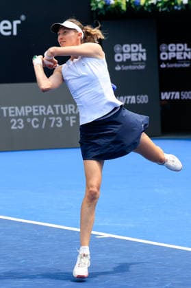 WTA GUADALAJARA OPEN 2026 WTA GUADALAJARA OPEN 2026 CRISTINA BUCSA VS PANNA UDVARDY 09 15 2026 GUADALAJARA, JALISCO Action photo of Cristina Bucsa of Spain during a match at the 2026 WTA Guadalajara Open, held at the Centro Panamericano de Tenis in Guadalajara, Jalisco, Mexico Action photo of Cristina Bucsa of Spain, during a match at the 2026 WTA Guadalajara Open held at the Centro Panamericano de Tenis in Guadalajara, Jalisco, Mexico. PHOTO BY IMAGENSHOP PHOTO AGENCY GUADALAJARA, JALISCO, MEXICO Copyright: xIMAGENSHOPxAGENCIAxFOTOGRAFICAx