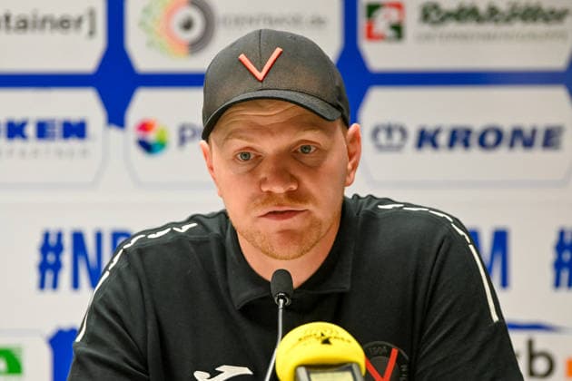 Marian Wilhelm, FC Viktoria Koeln, coach at the press conference for SV Meppen vs. FC Viktoria Koeln, soccer, 3rd Division, Matchday 6, 2026–2027 season, September 15, 2026, SV Meppen vs. FC Viktoria Cologne, soccer, 3rd Division, Matchday 6, 2026–2027 season, September 15, 2026, Meppen Copyright: xEibner-Pressefoto RobertxGertzenx EP_RGN