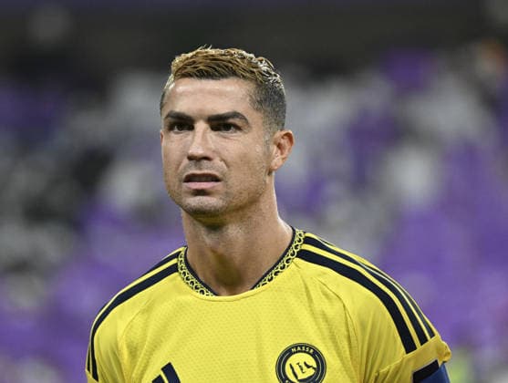 Al Ain v Al-Nassr - AFC Champions League AL AIN, UNITED ARAB EMIRATES - SEPTEMBER 15: Cristiano Ronaldo of Al-Nassr in action during the AFC Champions League match between Al Ain and Al-Nassr at Hazza Bin Zayed Stadium in Al Ain, United Arab Emirates, on September 15, 2026. Hassan al Raisi Anadolu Abu Dhabi United Arab Emirates. Editorial use only. Please get in touch for any other usage.  Copyright: x2026xAnadoluxHassanxalxRaisix