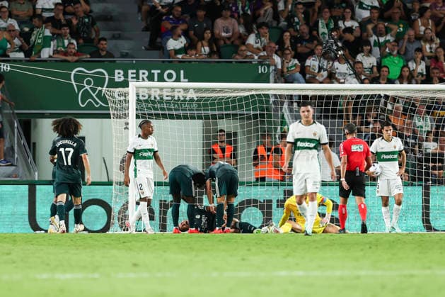 September 15, 2026, Elche, Elche, Spain: Kylian Mbappe of Real Madrid CF hurts after scoring a goal during the Spanish League, LaLiga EA Sports, football match played between Elche CF and Real Madrid CF at Estadio Manuel Martinez Valero on September 15, 2026, in Elche, Spain. Elche Spain - ZUMAa181 20260915_zaa_a181_273 Copyright: xIrinaxR.xHipolitox