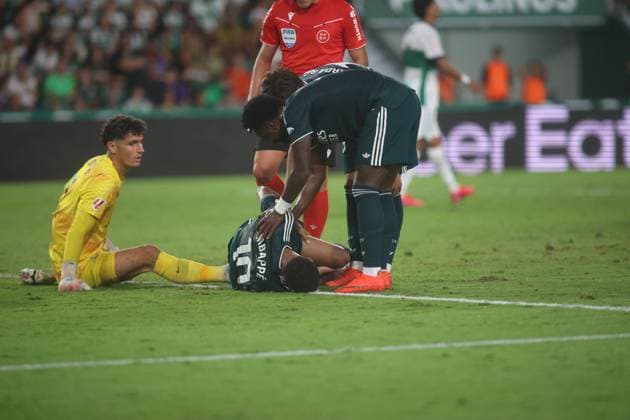 Kylian Mbappe during LaLiga EA Sports match between Elche CF v Real Madrid played at Martinez Valero Stadium, Elche on September 15 2026 in Spain Elche vs Real Madrid 900 Cordon Press  900 CordonxPress LOF - Elche vs Real Madrid