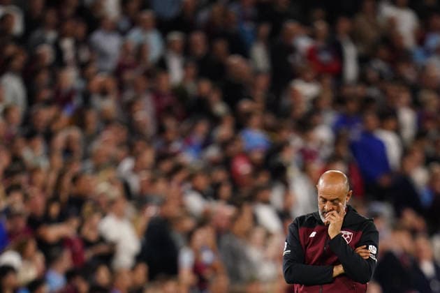 Carabao Cup round 3 West Ham United v Fulham Nuno Espirito Santo manager of West Ham United during the Carabao Cup round 3 match West Ham United vs Fulham at London Stadium, London, United Kingdom on 15 September 2026 (Photo by Harvey Murphy News Images) Copyright: xHarveyxMurphy NewsxImagesx
