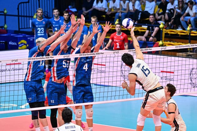 VOLLEYBALL - CEV Eurovolley Men - Italy vs. Czechia Photo by IPA ABACAPRESS.COM88574353 - Daniele LAVIA (Italy) Modena Italy  Copyright: xIPAxSport ABACAx