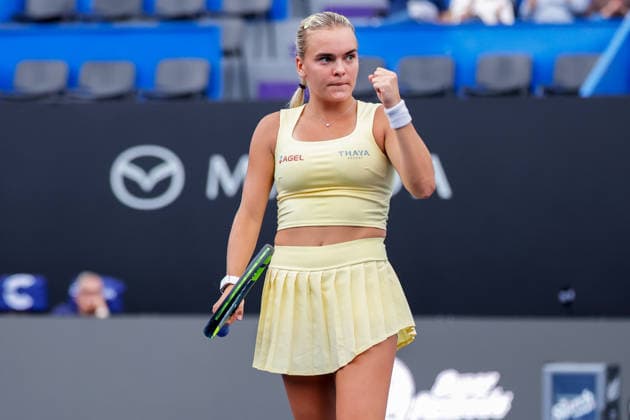 WTA GUADALAJARA OPEN 2026 WTA GUADALAJARA OPEN 2026 ALYCIA PARKS VS. SARA BEJLEK 09 15 2026 GUADALAJARA, JALISCO Action photo of Sara Bejlek of the Czech Republic during a match at the 2026 WTA Guadalajara Open, held at the Centro Panamericano de Tenis in Guadalajara, Jalisco, Mexico Action photo of Sara Bejlek of the Czech Republic, during a match at the 2026 WTA Guadalajara Open held at the Centro Panamericano de Tenis in Guadalajara, Jalisco, Mexico. PHOTO BY IMAGENSHOP PHOTO AGENCY GUADALAJARA, JALISCO, MEXICO Copyright: xIMAGENSHOPxAGENCIAxFOTOGRAFICAx