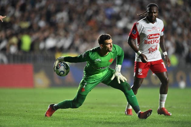 Fußball, Copa Sudamericana, Vasco da Gama Rio de Janeiro - Independiente Santa Fe VASCO DA GAMA X SANTA FE RIO DE JANEIRO, RJ - 15.09.2026: VASCO DA GAMA X SANTA FE - LÃ o Jardim during Vasco da Gama (BRA) x Santa Fe (COL), a match valid for the second leg of the CONMEBOL Sudamericana 2026, held at the Sao Januario stadium, located in the city of Rio de Janeiro (RJ), on the night of this Tuesday (15). (Photo: Nayra Halm Fotoarena) x3017018x  NayraxHalm