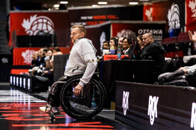 OTTAWA, CANADA - SEPTEMBER 15: Jan Haller (Head Coach Germany) during the Ottawa IWBF Wheelchair Basketball World Championships match between Germany vs. USA at Arena at TD Place on matchday 7 of the Ottawa IWBF Wheelchair Basketball World Championships on September 15, 2026 in Ottawa, Canada. Canada Copyright: xSteffiexWunderlx