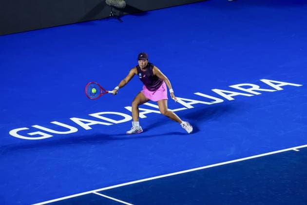 WTA GUADALAJARA OPEN 2026 WTA GUADALAJARA OPEN 2026 SLOANE STEPHENS VS JANICE TJEN 09 15 2026 GUADALAJARA, JALISCO Action photo of Janice Tjen of Indonesia during a match at the 2026 WTA Guadalajara Open, held at the Centro Panamericano de Tenis in Guadalajara, Jalisco, Mexico Action photo of Janice Tjen of Indonesia, during a match at the 2026 WTA Guadalajara Open held at the Centro Panamericano de Tenis in Guadalajara, Jalisco, Mexico PHOTO BY IMAGENSHOP PHOTO AGENCY GUADALAJARA, JALISCO, MEXICO Copyright: xIMAGENSHOPxAGENCIAxFOTOGRAFICAx