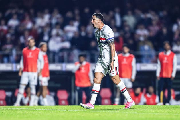 Sao Paulo and Boca Junior at Morumbis Stadium in Sao Paulo (SP), Brazil, on Tuesday, September 15, 2026. September 15, 2026, Sao Paulo, Sao Paulo, Brazil: SoO PAULO (SP), BRAZIL SEPTEMBER 15: Sao Paulo player Luciano during the match between Sao Paulo and Boca Juniors, part of the 2026 Copa Sudamericana, at Morumbis Stadium in Sao Paulo (SP), Brazil, on Tuesday, September 15, 2026., Credit:Marco Miatelo Avalon Copyright: xMarcoxMiatelox xAvalonx 1135144934