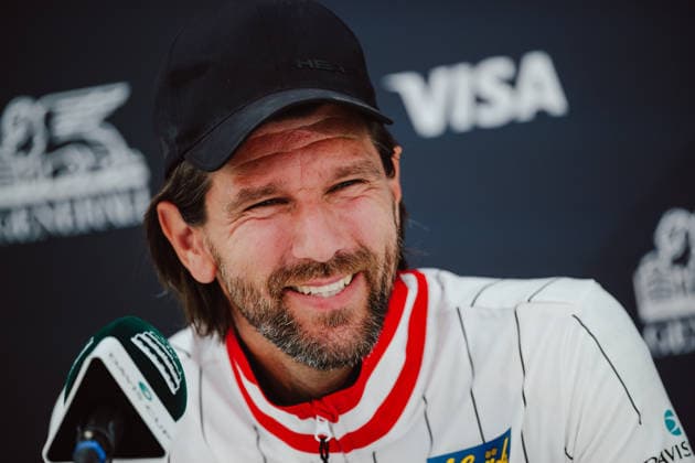 TENNIS - Davis Cup, AUT vs BEL VIENNA,AUSTRIA,16.SEP.26 - TENNIS - ITF Davis Cup, qualification round 2, Austria vs Belgium, preview. Image shows sporting director Juergen Melzer (OETV) during an interview.  GEPAxpictures xAlexanderxSolc