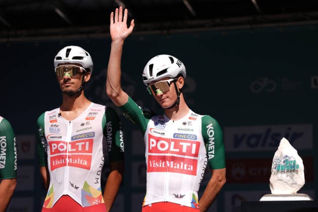 Italy s Ludovico Crescioli of Team Polti VisitMalta during the Giro d™Abruzzo, stage 2 from Popoli Terme to Caramanico Terme (143 km) - Abruzzo, Italy - Wednesday, September 16, 2026. - cycling.  Copyright: xMassimoxPaolone LaPressex