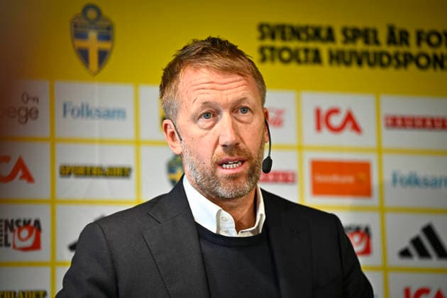 STOCKHOLM, SWEDEN 20260916 National soccer team head coach Graham Potter announces the roster for the Nations League STOCKHOLM SWEDEN x12270x  Copyright: xMartinxPahlmblad TTx DAGEN EFTER VALET (S)