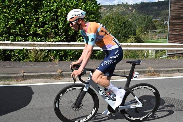 Grand Prix de Wallonie 2026 Cycling Race CITADELLE DE NAMUR, BELGIUM - SEPTEMBER 16 : Askey Lewis (GBR) of NSN Cycling Team during the 66th edition of Grand Prix de Wallonie an UCI ProSeries 1.Pro one day cycling road race for Men Elite of 196.8 km with start in Seraing and finish in Citadelle de Namur on September 16, 2026 in Citadelle de Namur, Belgium, 16 09 2026 ( Motordriver Kenny Verfaillie - Citadelle de Namur Belgium  Copyright: xVincentxKalutx