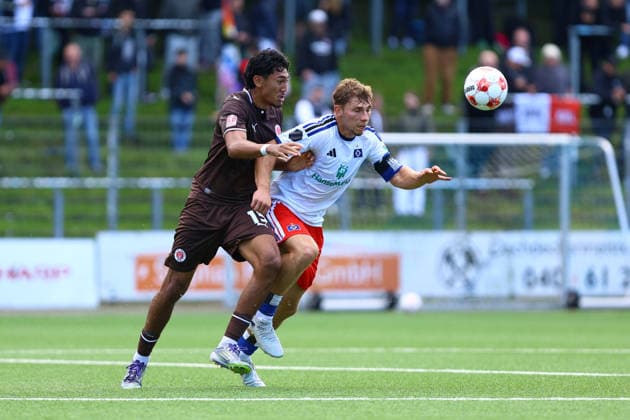 9 Joonas Frenzel, Hamburger SV U21, 15 Fynn Braun FC St. Pauli U23 Men s Soccer I Regionalliga Nord I 2026–2027 Season I Matchday 9 I Hamburger SV U21 vs. FC St. Pauli U23 I September 16, 2026 I Hoheluft Stadium