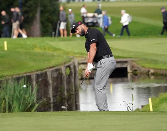 Golf - DP World Tour (European Tour) ˜Rolex Series™ - 2026 BMW PGA, Golf Herren Championship - Celebrity Pro-Am Round - West Course, Wentworth Club - Wednesday 16th September 2026 Jon Rahm 