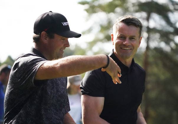 Golf - DP World Tour (European Tour) ˜Rolex Series™ - 2026 BMW PGA, Golf Herren Championship - Celebrity Pro-Am Round - West Course, Wentworth Club - Wednesday 16th September 2026 Shay Given with Patrick Reed 