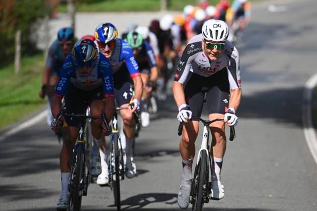 Grand Prix de Wallonie 2026 Cycling Race CITADELLE DE NAMUR, BELGIUM - SEPTEMBER 16 : Vermeersch Florian (BEL) of UAE Team Emirates - XRG during the 66th edition of Grand Prix de Wallonie an UCI ProSeries 1.Pro one day cycling road race for Men Elite of 196.8 km with start in Seraing and finish in Citadelle de Namur on September 16, 2026 in Citadelle de Namur, Belgium, 16 09 2026 ( Motordriver Kenny Verfaillie - Citadelle de Namur Belgium  Copyright: xVincentxKalutx
