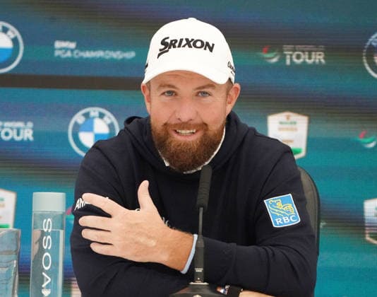 Golf - DP World Tour (European Tour) ˜Rolex Series™ - 2026 BMW PGA, Golf Herren Championship - Celebrity Pro-Am Round - West Course, Wentworth Club - Wednesday 16th September 2026 Shane Lowry press conference, PK, Pressekonferenz 