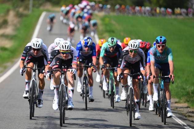 Grand Prix de Wallonie 2026 Cycling Race CITADELLE DE NAMUR, BELGIUM - SEPTEMBER 16 : Wellens Tim (BEL) of UAE Team Emirates - XRG, Vermeersch Florian (BEL) of UAE Team Emirates - XRG during the 66th edition of Grand Prix de Wallonie an UCI ProSeries 1.Pro one day cycling road race for Men Elite of 196.8 km with start in Seraing and finish in Citadelle de Namur on September 16, 2026 in Citadelle de Namur, Belgium, 16 09 2026 ( Motordriver Kenny Verfaillie - Citadelle de Namur Belgium  Copyright: xVincentxKalutx