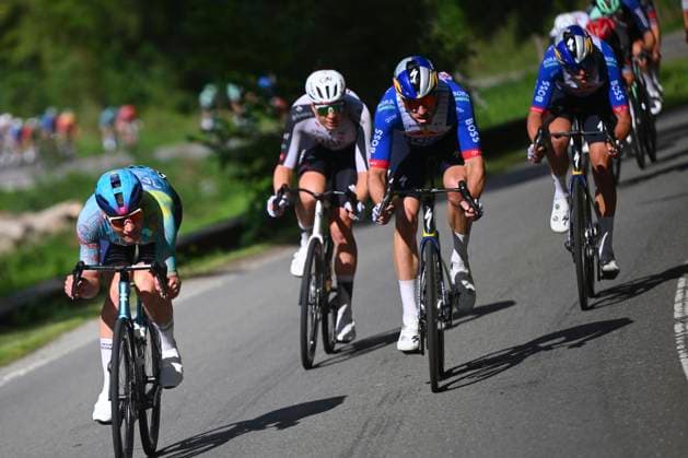 Grand Prix de Wallonie 2026 Cycling Race CITADELLE DE NAMUR, BELGIUM - SEPTEMBER 16 : rider of team XDS Astana Team , rider of team Red Bull BORA - hansgrohe during the 66th edition of Grand Prix de Wallonie an UCI ProSeries 1.Pro one day cycling road race for Men Elite of 196.8 km with start in Seraing and finish in Citadelle de Namur on September 16, 2026 in Citadelle de Namur, Belgium, 16 09 2026 ( Motordriver Kenny Verfaillie - Citadelle de Namur Belgium  Copyright: xVincentxKalutx