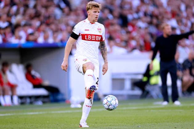JELTSCH Finn, VfB Stuttgart, UEFA Champions League, 2026–2027 season, VfB Stuttgart vs. Viking FK on September 9, 2026, in Stuttgart. DFL regulations prohibit any use of photographs as image sequences and or quasi VIDEO Copyright: xLacixPerenyix
