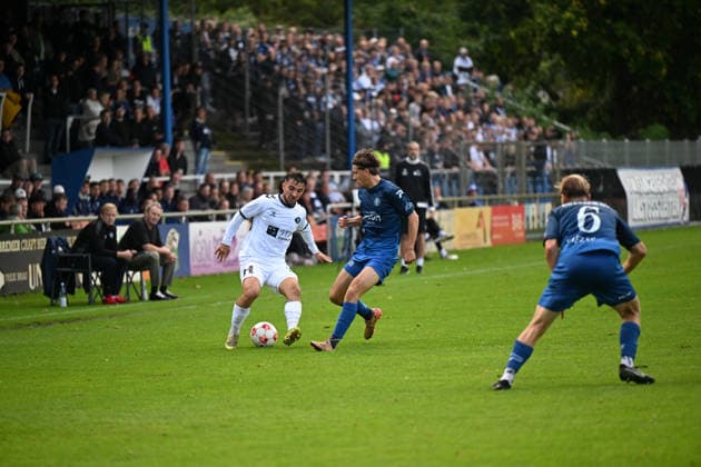 September 16, 2026, GER, Soccer, Regionalliga Nord, Matchday 9, 2026–2027 Season, Bremen, Stadion am Panzenberg, Bremer SV vs. VfB Oldenburg, Louis HAJDINAJ VfB Oldenburg 23 Bremen Stadion am Panzenberg Bremen Germany Copyright: xnordphotoxGmbHx xRojahnx