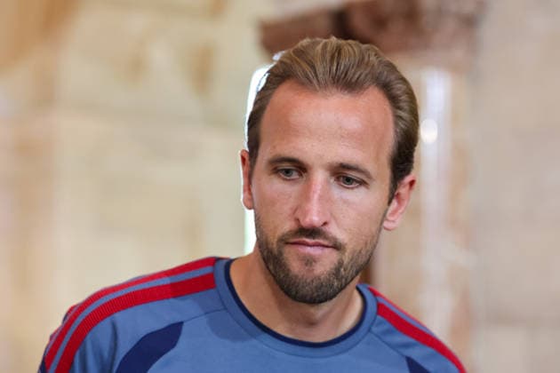 Harry Kane, FC Bayern Munich, 09, GER: Minister-President Dr. Markus Söder welcomes the FC Bayern Munich women’s and men’s soccer teams to honor them as German champions for the 2025–28 season, September 16, 2026, GER, Minister President Dr. Markus Söder welcomes the FC Bayern Munich women’s and men’s soccer teams to honor them as German champions for the 2025–28 season, September 16, 2026, Munich Copyright: xEibner-Pressefoto JennixMaulx EP_JML