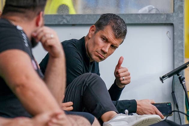 German Soccer 3rd Division 2026–2027, Matchday 6: SV Waldhof Mannheim vs. Rot-Weiss Essen, Carl Benz Stadium, Mannheim; Marcus Steegmann, Director of Professional Soccer Copyright: xJOERANxSTEINSIEKx