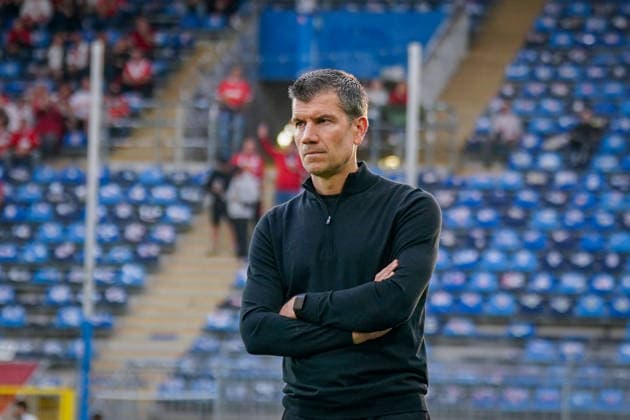 German Soccer 3rd Division 2026–2027, Matchday 6: SV Waldhof Mannheim vs. Rot-Weiss Essen, Carl Benz Stadium, Mannheim; Marcus Steegmann, Director of Professional Soccer Copyright: xJOERANxSTEINSIEKx