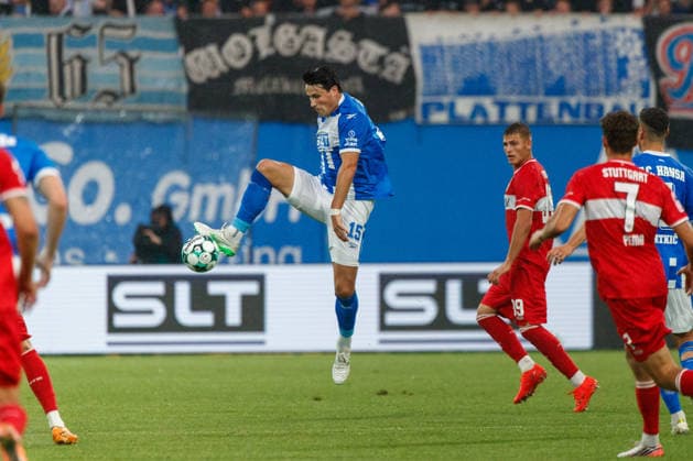 Football, 3rd Division, Hansa Rostock v VfB Stuttgart II