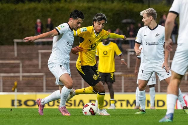 Wednesday, September 16, 2026 2026–2027 Season, Matchday 4 of the Regionalliga West at Rote Erde Stadium, Dortmund, Germany BV Borussia Dortmund U23 vs. SV Westfalia Rhynern Fadi Zarqelain BVB