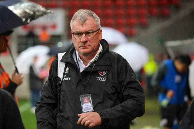 Jörg Jakob, the former editor-in-chief of KICKER, has been the new press officer for the Schanzer for just under two weeks at the FC Ingolstadt 04 vs. TSG Hoffenheim II match on September 16, 2026, DFB regulations prohibit any use of photographs as image sequences and or quasi-video. GER, Soccer, 3rd Division, Matchday 6, FC Ingolstadt 04 vs. TSG Hoffenheim II, September 16, 2026, Audi Sportpark Ingolstadt Copyright: xEibner-Pressefoto OliverxSTRISCHx EP-OSH