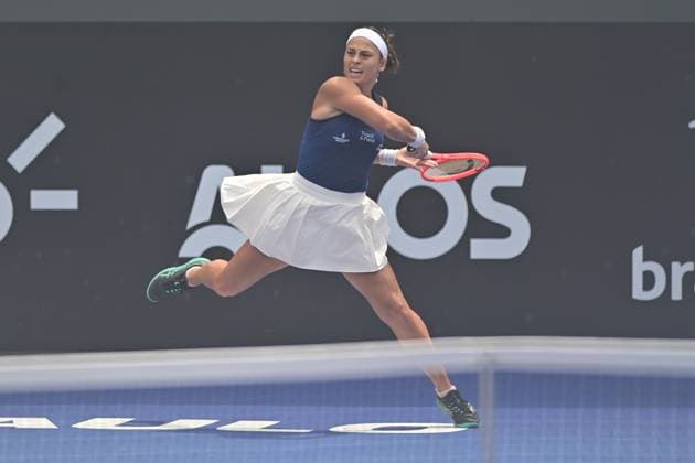 Villa Lobos Park, Sao Paulo (SP), 09 16 2026 - SPORTS SP OPEN: CAROLINA ALVES (BRA) x SUZAN LAMENS (HOL) - Player Suzan Lamens (HOL), during a match against Carolina Alves (BRA), valid for the first round of the SP Open WTA, Tennis Damen 250, held at Villa Lobos Park, in Sao Paulo, on the morning of this Wednesday, 16 (Photo: Eduardo Carmim Photo Premium SPP) 30930 (Eduardo Carmim SPP)  Copyright: xEduardoxCarmimx xSPPx spp-en-EdCa-eduardo_carmim_photo_premium_507357
