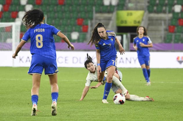IPA88605515 - during the FIFA U-20 Women s World Cup Round of 16 match between Italy and China PR in Sosnowiec, Poland, on September 16, 2026  Copyright: xMichalxDubiel IPAxSportx xx IPA88605515