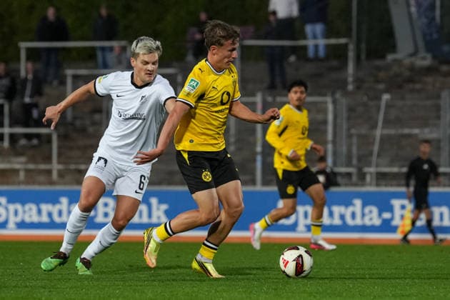 Wednesday, September 16, 2026 2026–2027 Season, Matchday 4, Regionalliga West at Rote Erde Stadium, Dortmund, Germany BV Borussia Dortmund U23 vs. SV Westfalia Rhynern Tim Degener BVB